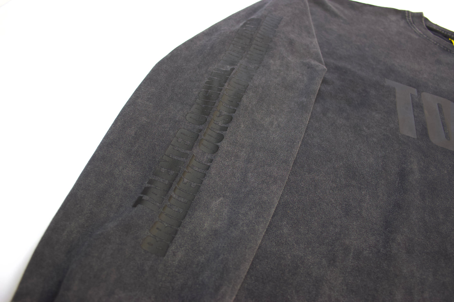 TOMBOI LONG SLEEVE TEE - Black