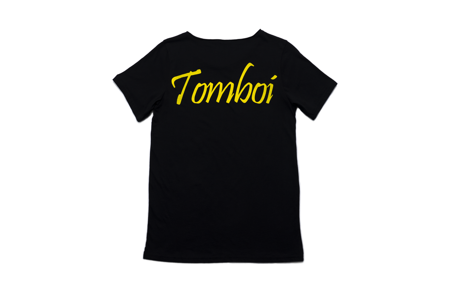 TOMBOI ROSE TEE - Black
