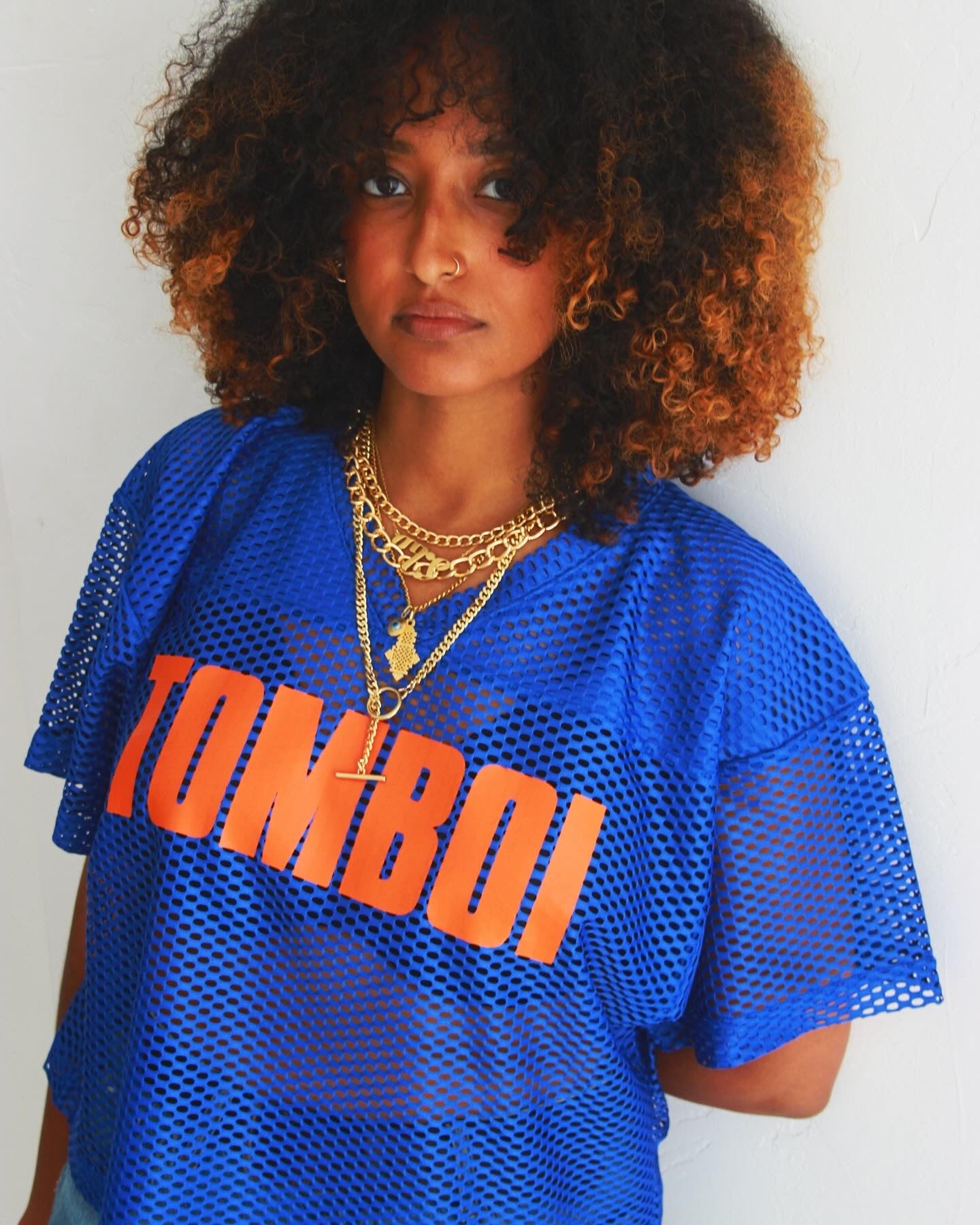 TOMBOI FOOTBALL JERSEY - Blue
