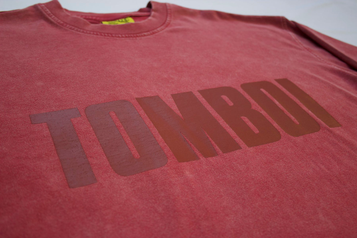 TOMBOI LONG SLEEVE TEE - Red