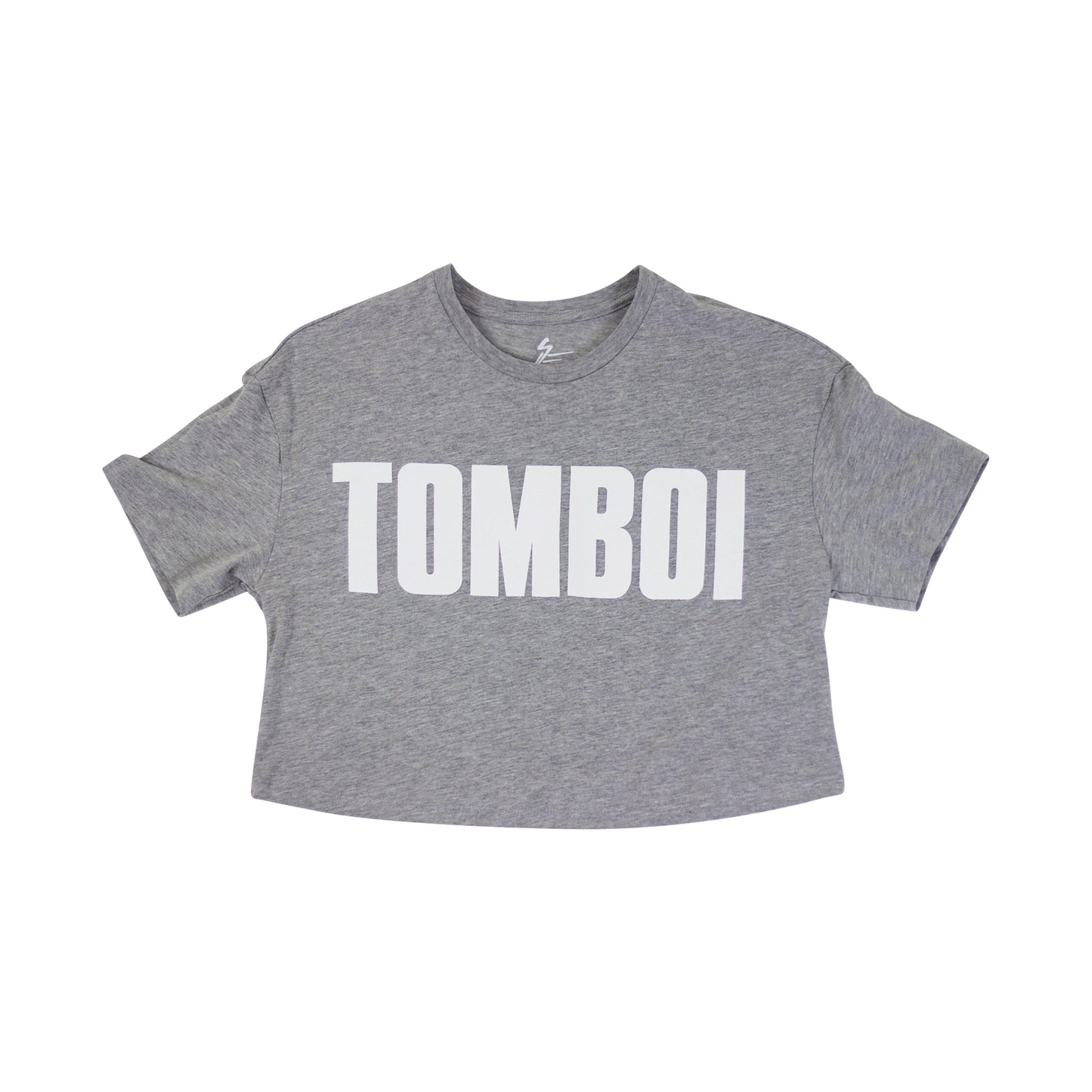 TOMBOI CROP TOP - Gray