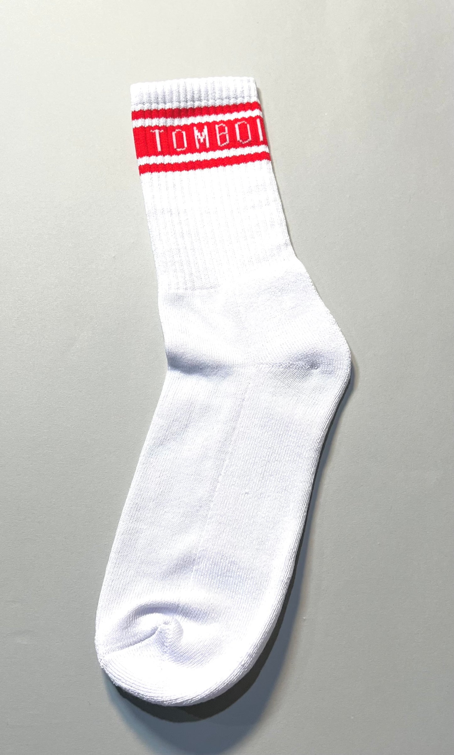 Red TOMBOI sock