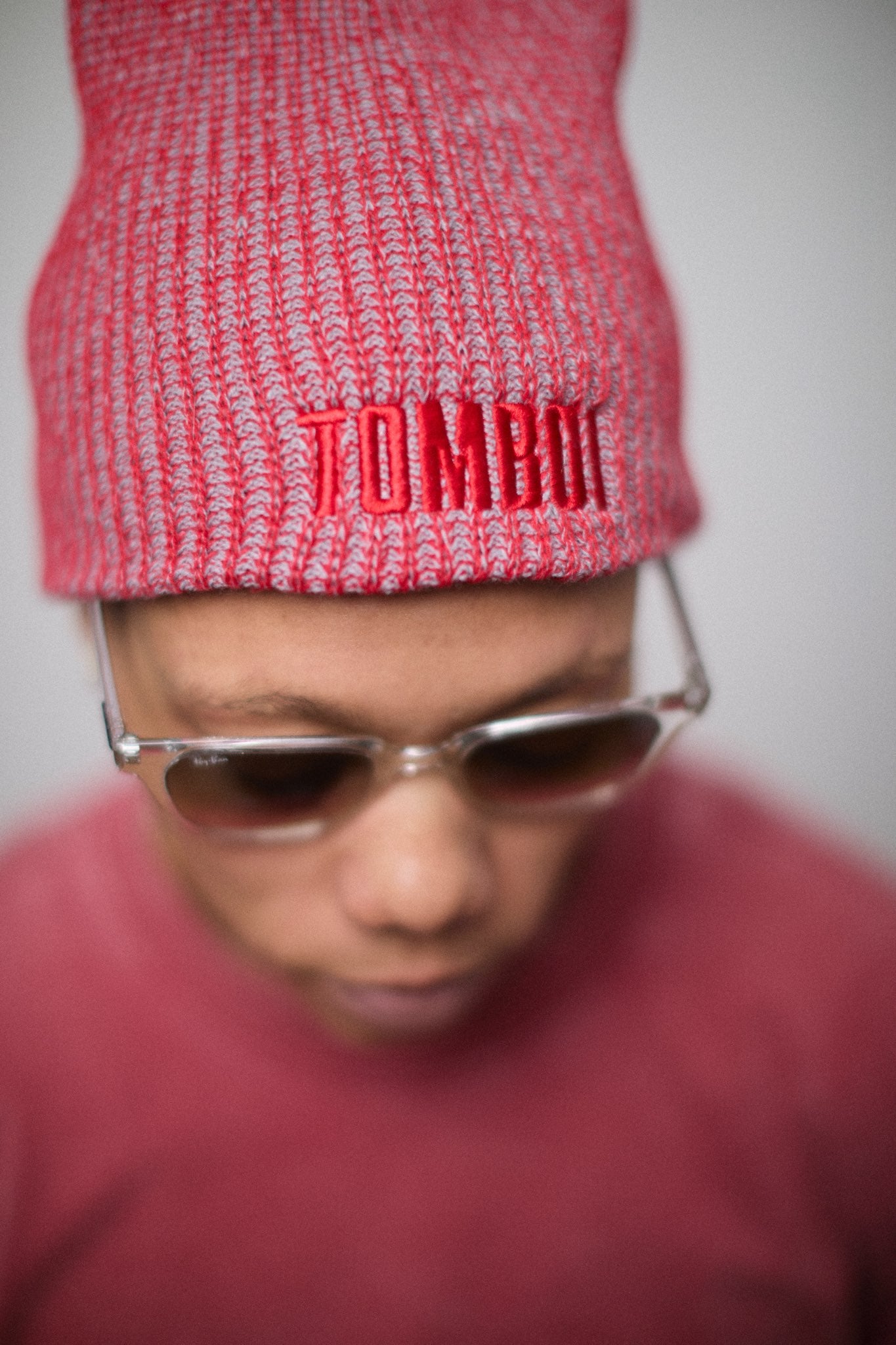 TOMBOI SLOUCH BEANIE - Red