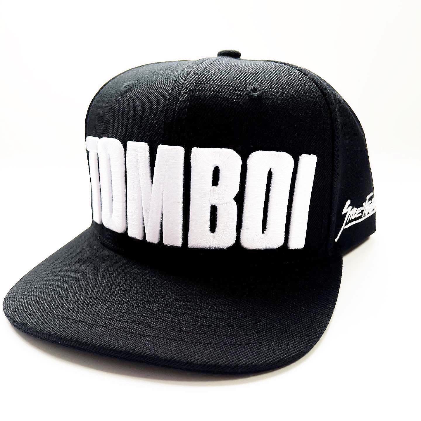 TOMBOI SNAPBACK HAT - B/W